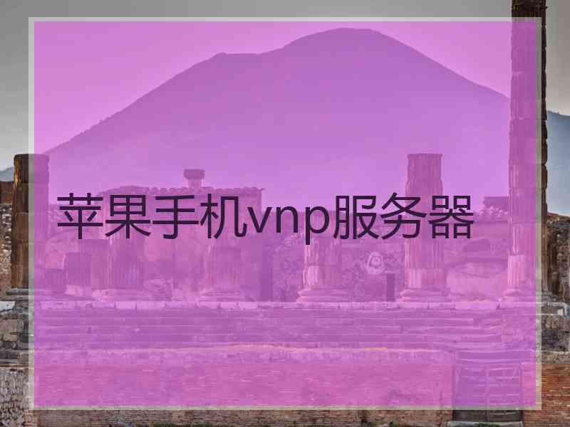 苹果手机vnp服务器