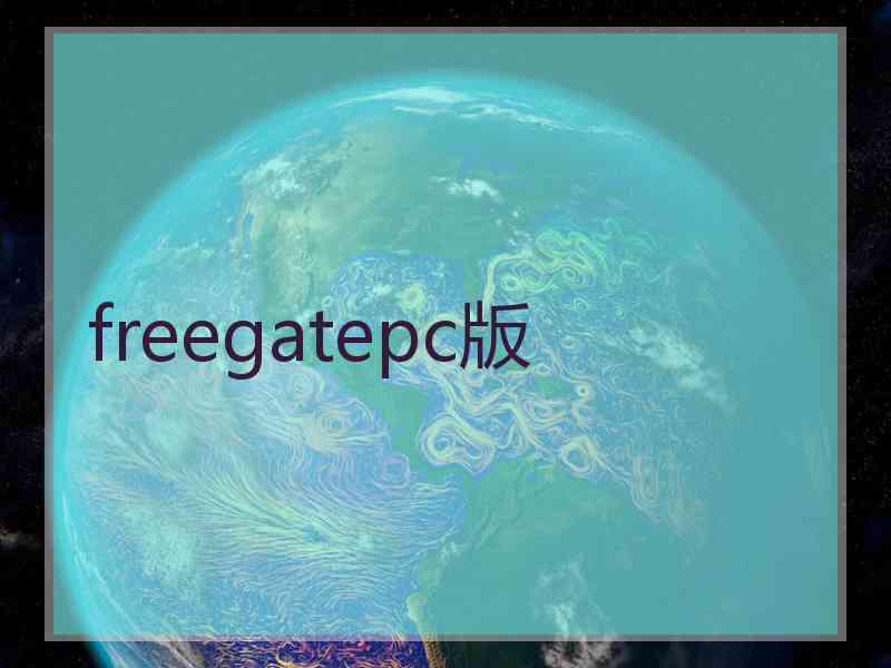 freegatepc版