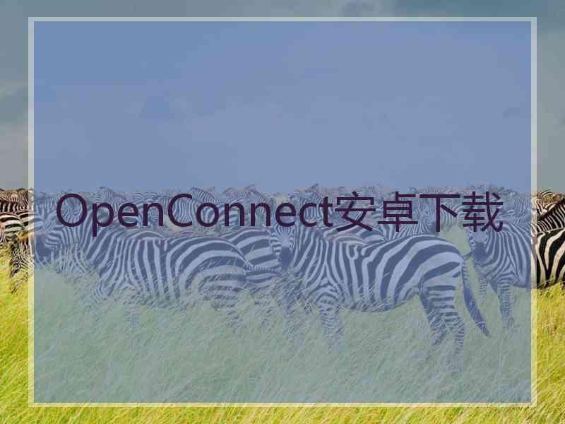 OpenConnect安卓下载