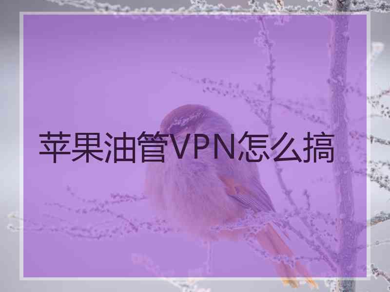 苹果油管VPN怎么搞